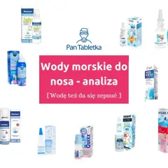 Wody morskie do nosa: izotoniczna a hipertoniczna. Analiza produktów, które pomagają w higienie nosa.