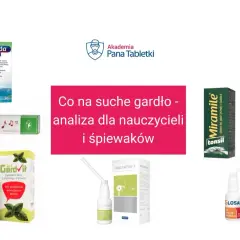 Domowe sposoby na zapalenie krtani: spraye, tabletki i suplementy diety na suche gardło, idealne dla nauczycieli i śpiewaków.