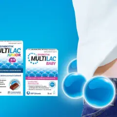Synbiotyk a probiotyk: MultiLac dla całej rodziny – od 60+ po maluchy. Dbaj o swój mikrobiom.