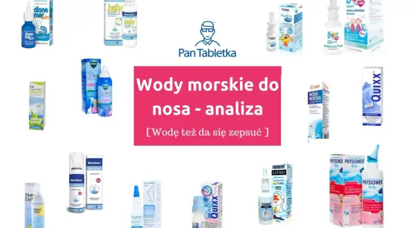 Wody morskie do nosa: izotoniczna a hipertoniczna. Analiza produktów, które pomagają w higienie nosa.