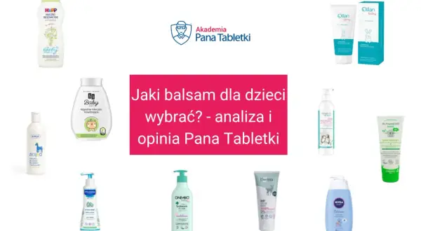 Kolekcja emolientów dla dzieci: mleczka, balsamy i kremy od marek HiPP, AA Baby, Ziaja, Mustela, Oillan, Sylveco, OnlyBio, Derma, Alphanova, Nivea.
