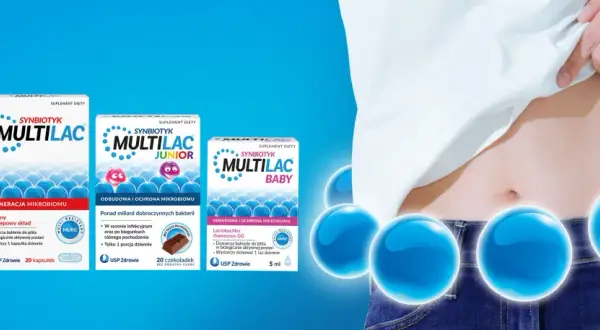 Synbiotyk a probiotyk: MultiLac dla całej rodziny – od 60+ po maluchy. Dbaj o swój mikrobiom.