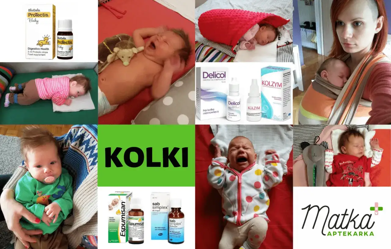 Kolki u niemowląt? Na ratunek Espumisan dla niemowląt i inne preparaty. Zdjęcia maluchów i ich rodziców.